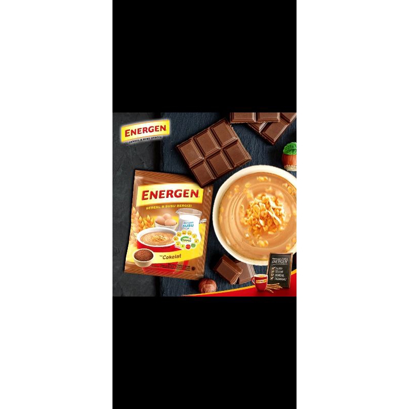 

ENERGEN SEREAL SUSU RASA COKLAT