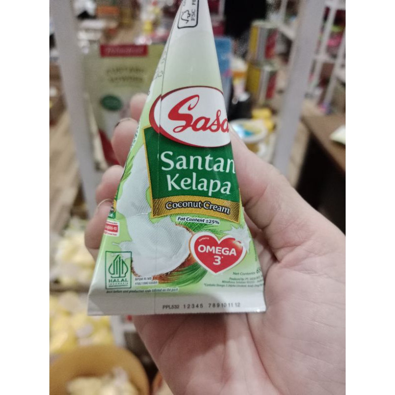 

SASA SANTAN DAN SUN KARA/KELAPA 65ML/SANTAN SASA SANTAN SUN KARA