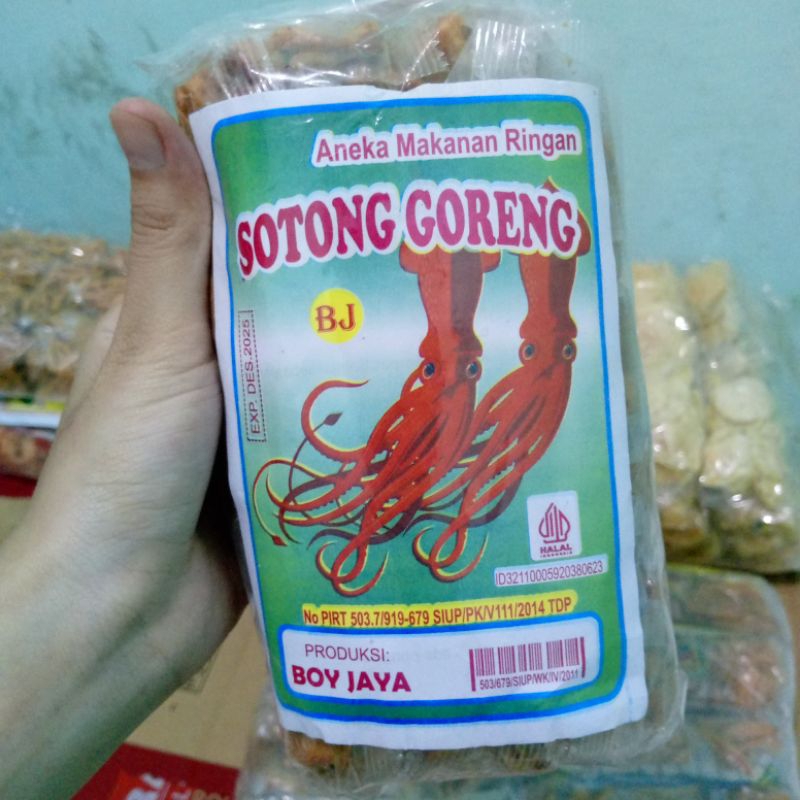 

Sotong goreng
