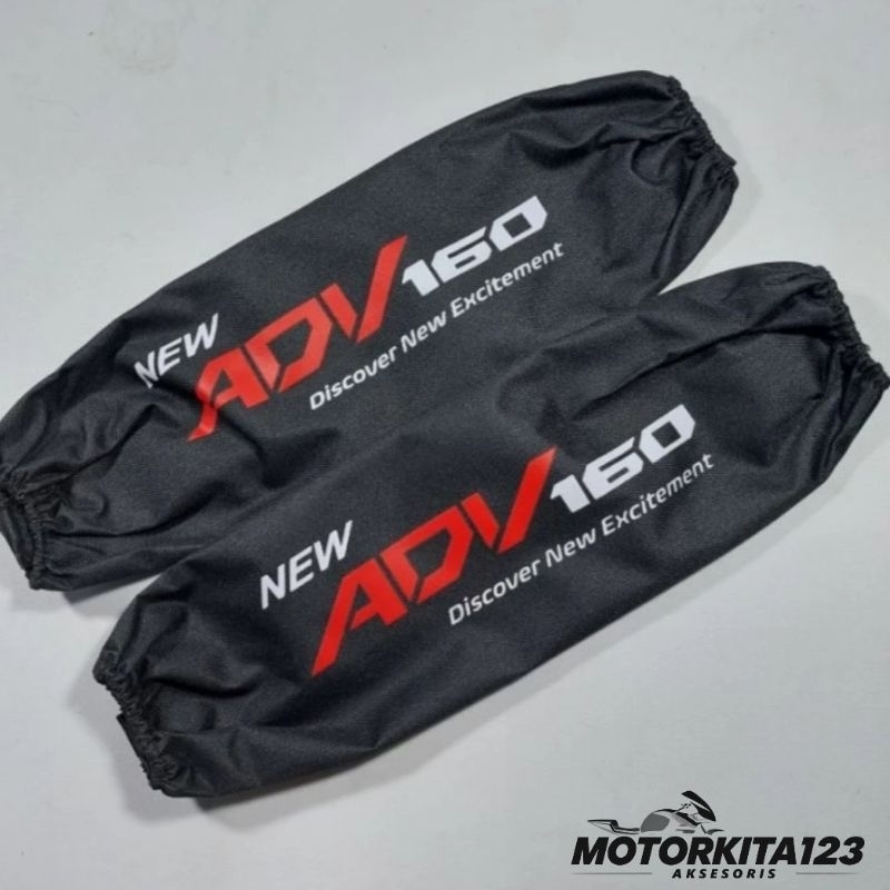 Sarung Cover Shockbreaker Belakang Honda New  ADV 160 Aksesoris Cover Sarung shock breaker sok beker