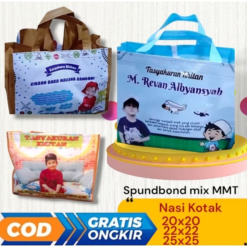 

Tas Hajatan/Tas Khitan/Tas Ulang Tahun /Tas Souvenir custom