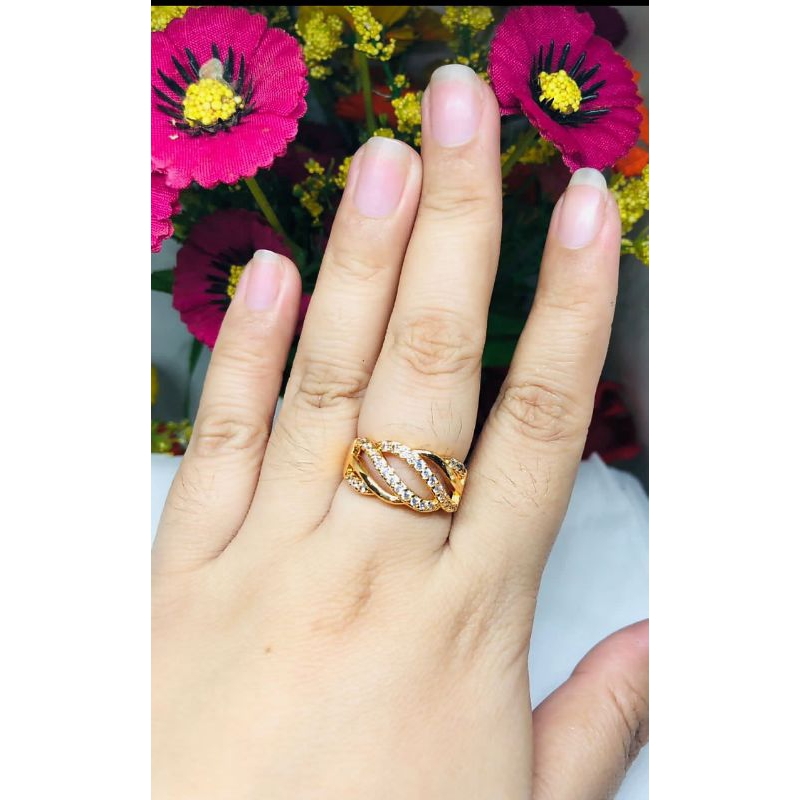 Cincin titanium kasual/cincin titanium terbaru/cincin titanium anti karat/cincin titanium