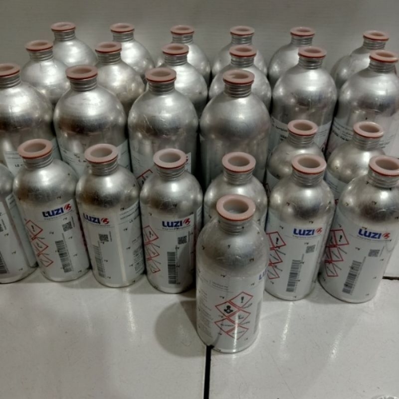 Botol kaleng Bekas parfum Luzi 500ml