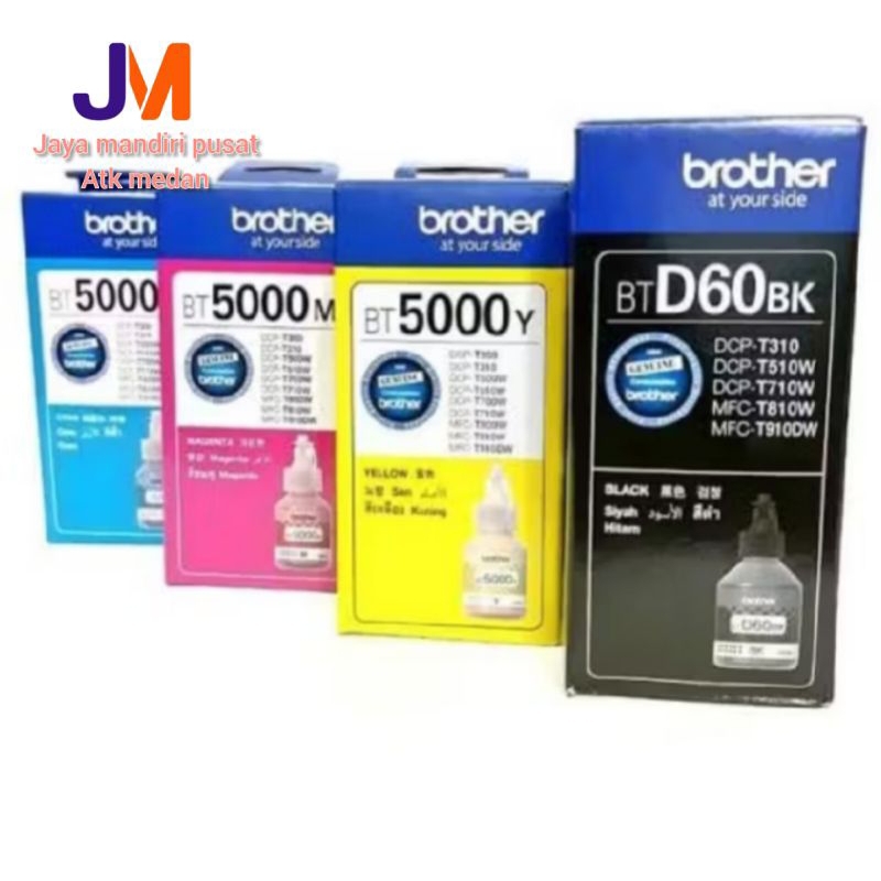 Tinta Printer Brother D60bk & Bt5000