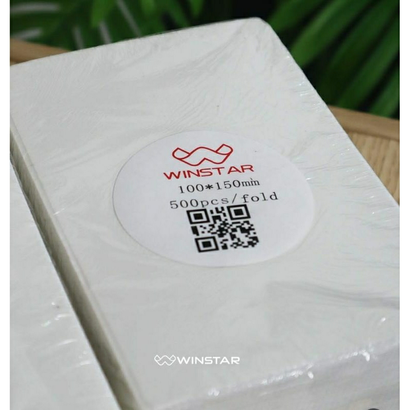 

Label thermal Sticker Lipat 100x150mm isi 500pcs Winstar Lipat