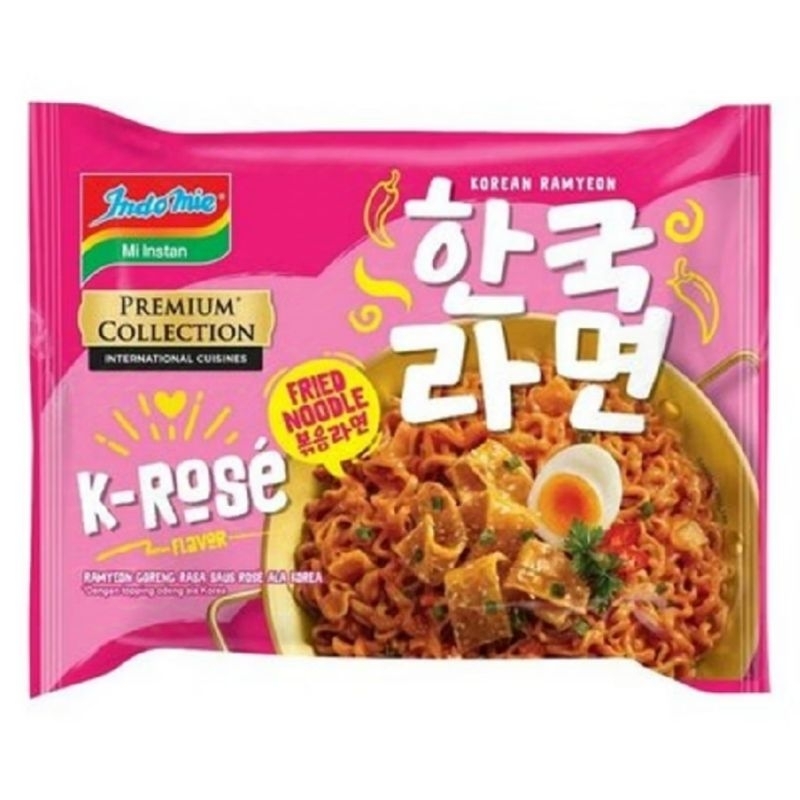 

Indomie Premium Collection Korean Ramyeon K-rose
