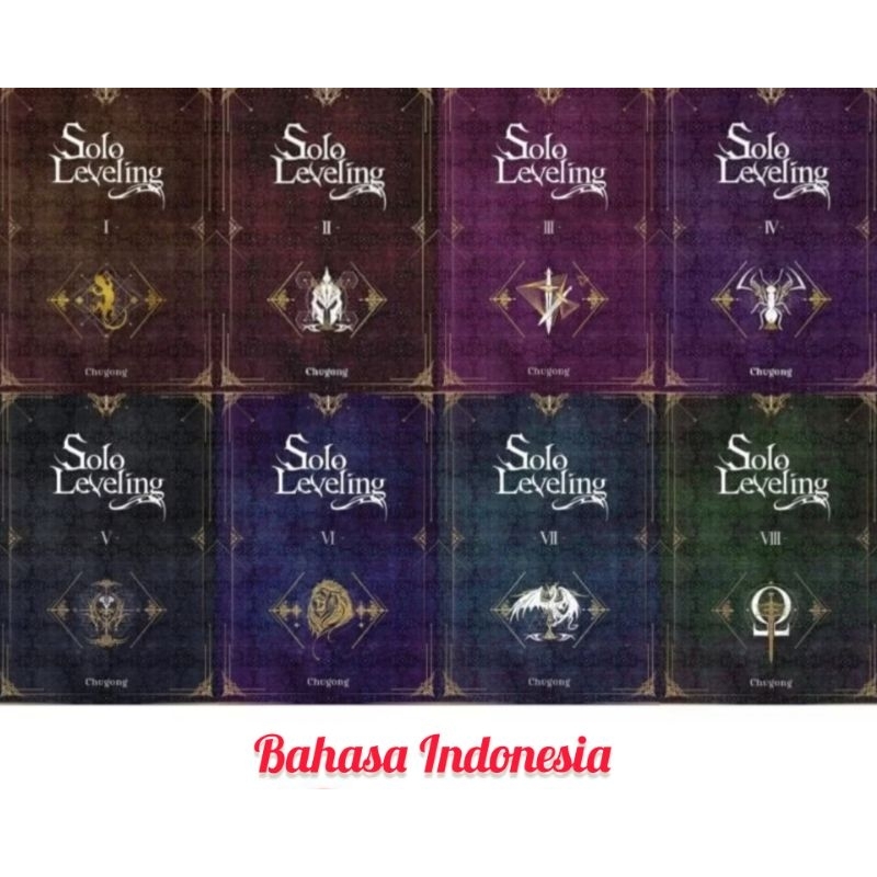 (bahasa Indonesia) solo leveling vol 1-8 by  chugong