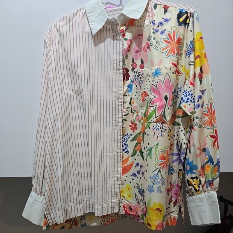 PRELOVED BLOUSE COTTON INK x NASL NAGITA SLAVINA