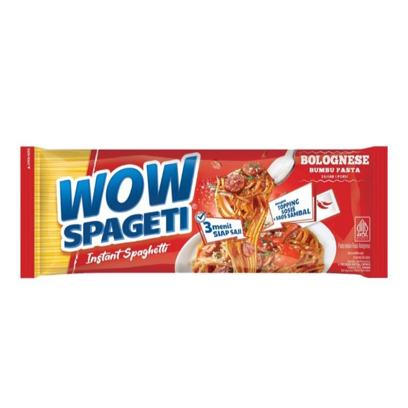 

Wow Spagetti Instan Carbonara/ Bolognese