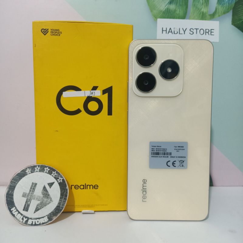 REALME C61 8/128GB SECOND FULLSET ORIGINAL