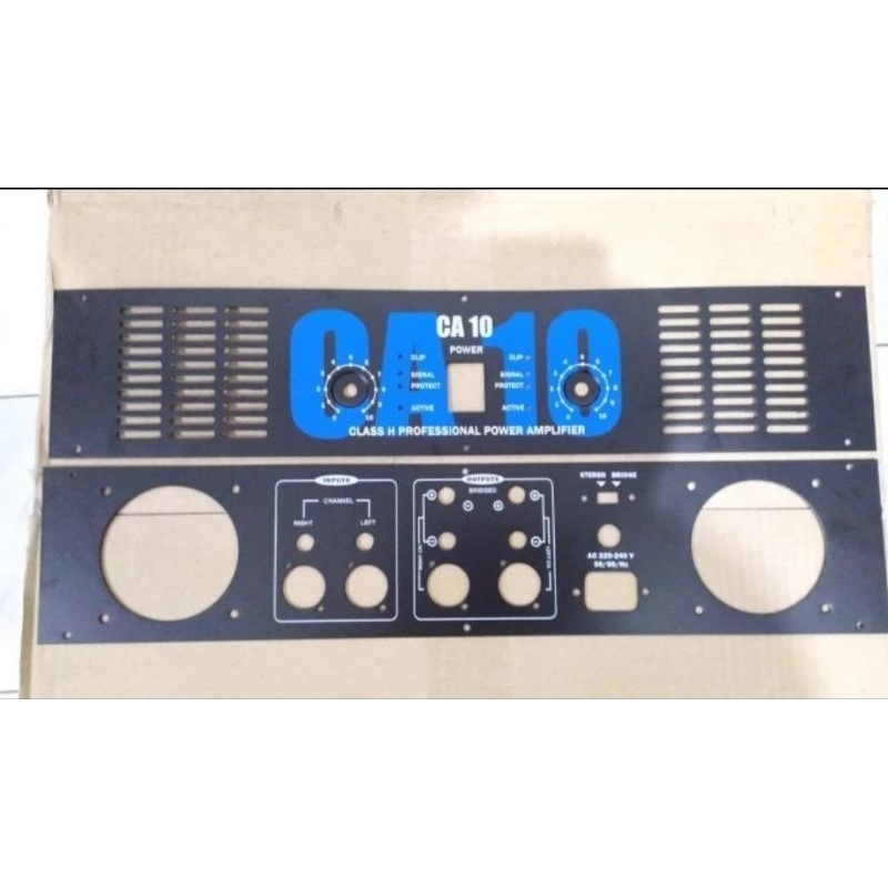plat panel ca 10 ca10 power amplifier bahan Tebal