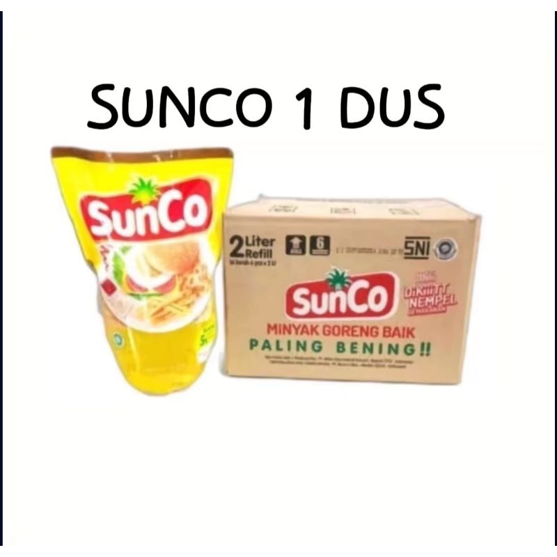 

SUNCO Minyak Goreng 2 L 1 Dus