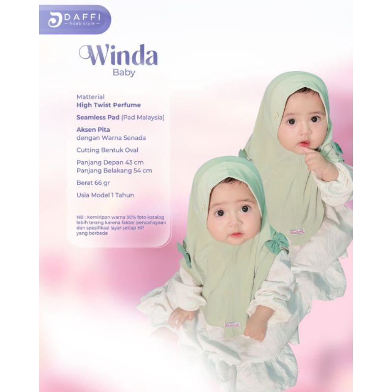 NEW BERGO WINDA BABY DAFFI HIJAB