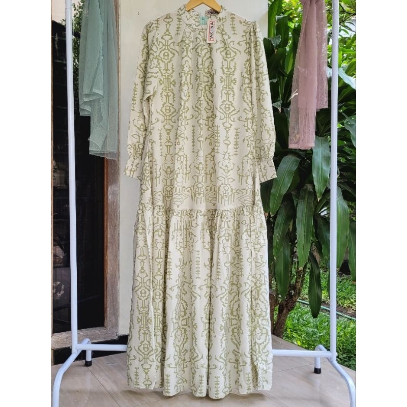 Dress cantik Ori by Takana gamis wanita gamis lebaran