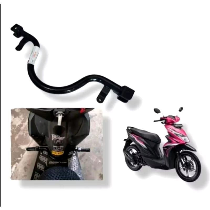 [BEAT-S] BESI BASTEP FOOTSTEP PIJAKAN KAKI MATIC BEAT STREET 2016-2019, BEAT GEN 3 2017-2019, BEAT F