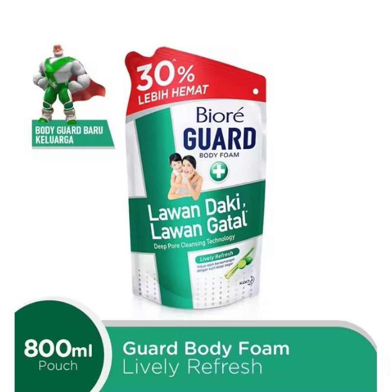 BIORE GUARD body foam 800ML promo