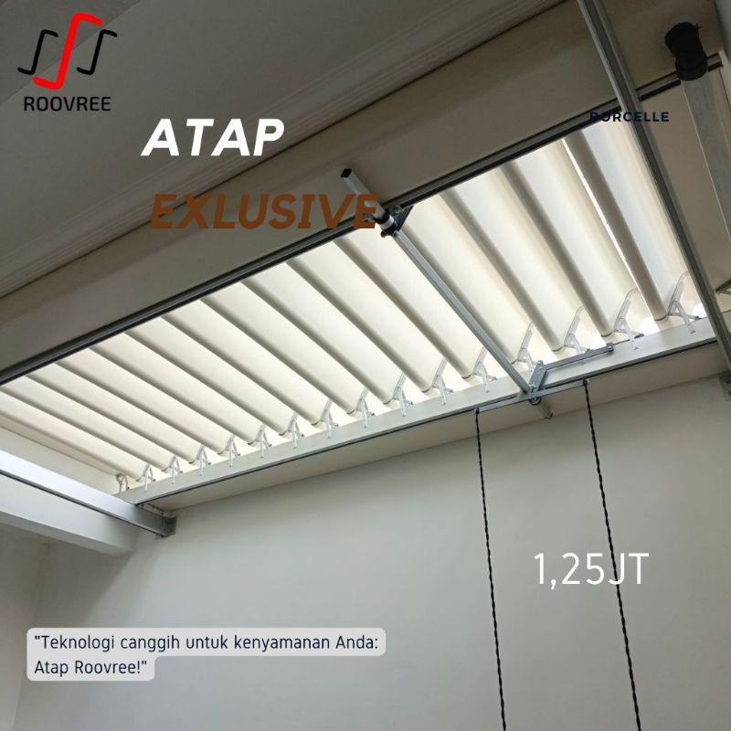 Atap buka tutup otomatis