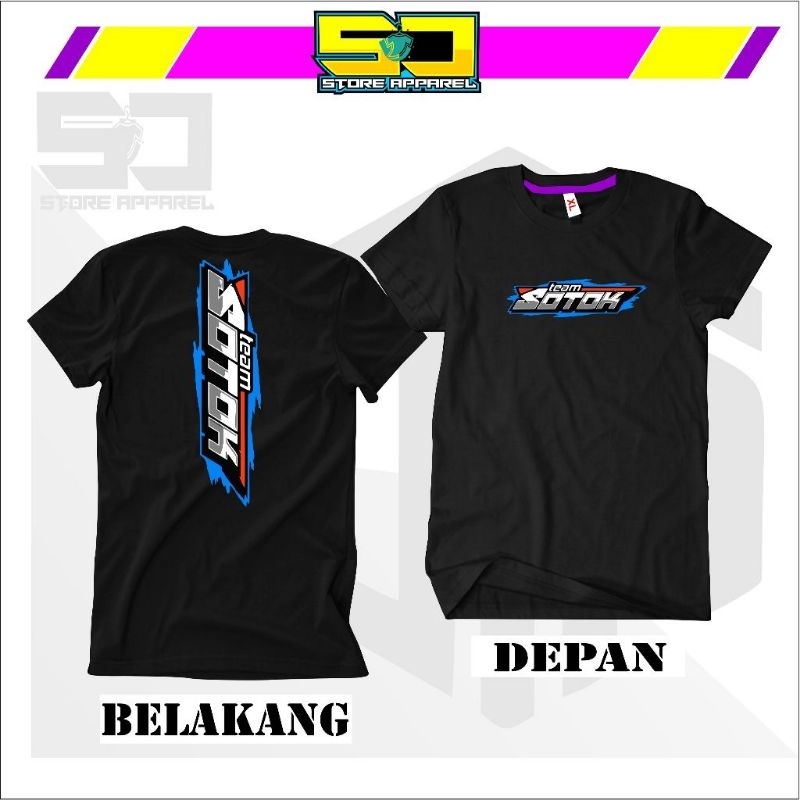 KAOS TEAM SOTOK SOUND SYSTEM V1 BAJU DISTRO PRIA WANITA~FREESTICKER