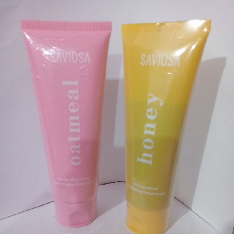SAVIOSA OATMEAL DEEP CLEANSING/SAVIOSA HONEY ANTIBAKTERIAL
