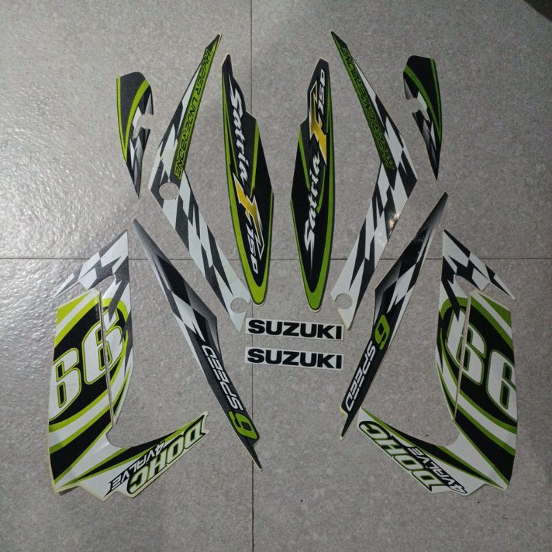 striping satria FU 2012 original