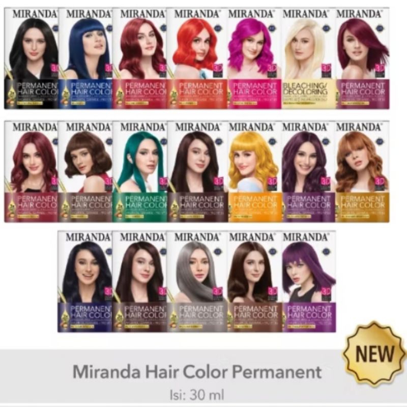 SEMIR MIRANDA PEWARNA RAMBUT MIRANDA