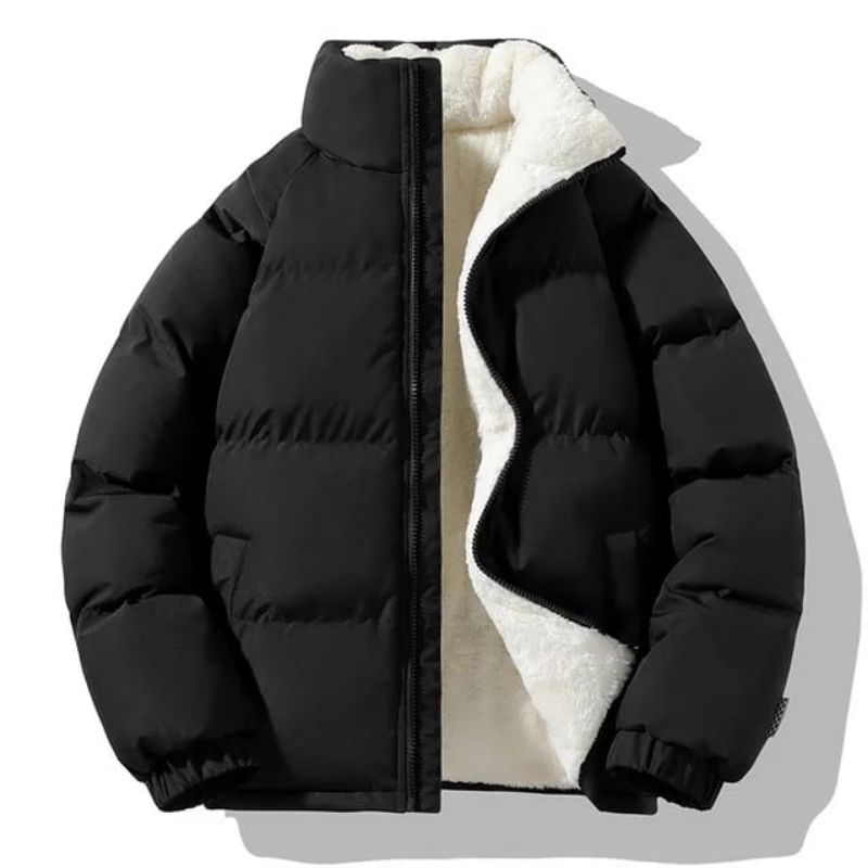 Jaket Winter Pria Wanita Model Artis Korea Anti Dingin Berbulu Outdoor Ngembung dan Anti Air Waterpr
