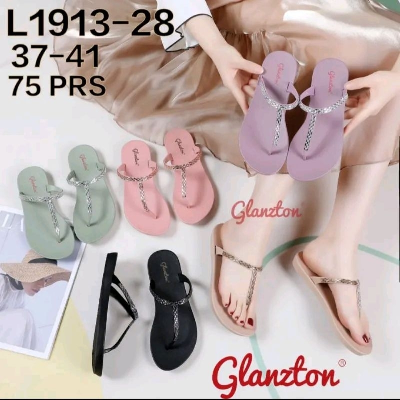 SANDAL JEPIT ANAK TANGGUNG BLINK BLINK GLANZTON | SENDAL JEPIT GLITER