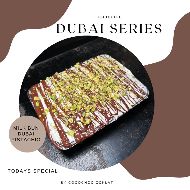 

Milk Bun Dubai Pistachio