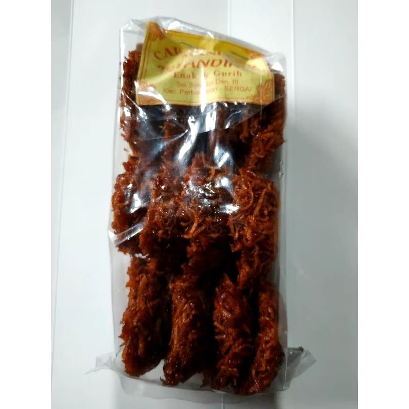 

Cemilan Kue Cakar Ayam (Kremes Ubi) isi 12 [snack khas Siantar]