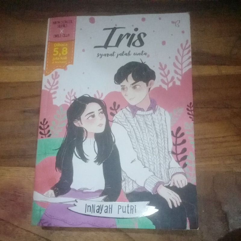 preloved novel wattpad original Iris karya Inayah Putri