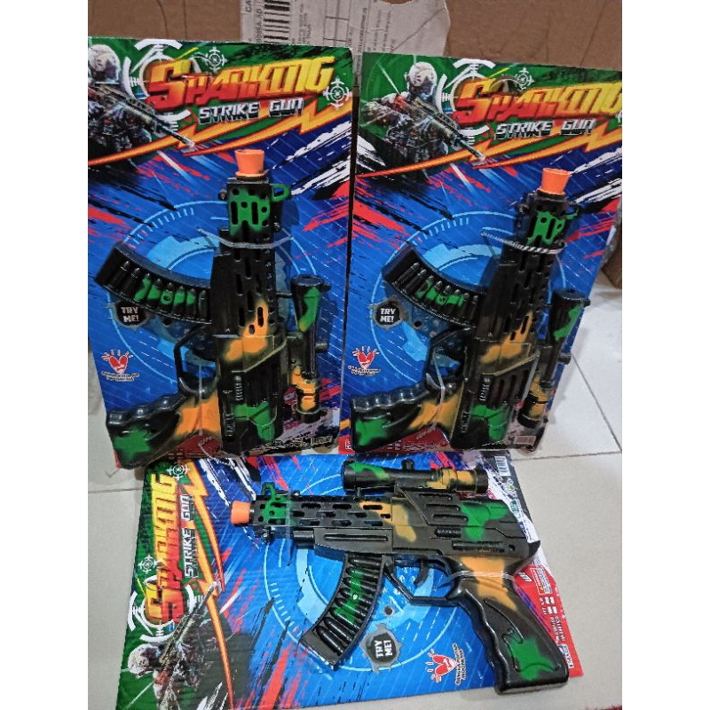 MAINAN ANAK PISTOL KRETEK KECIL MAINAN TEMBAK BUNYI KRETEK