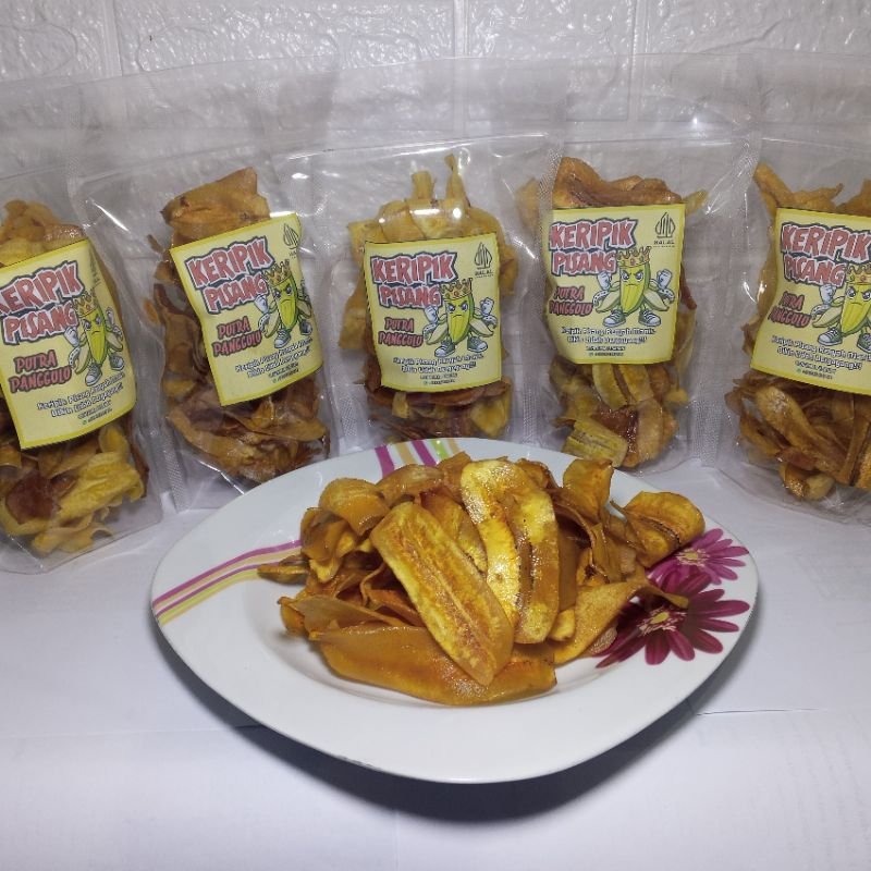 

Keripik Pisang Rasa Manis Kemasan 120 Gram - Putra Panggulu
