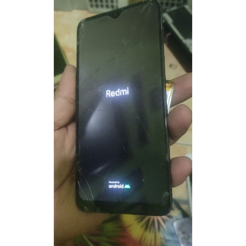 lcd ts retak hp redmi 7 MINUS TC RETAK SENTUH normal BONUS KESING