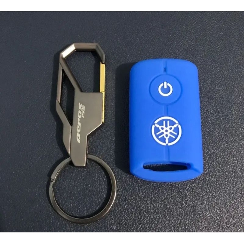 Gantungan Kunci & Cover Remot Motor Yamaha Aerox  155 // Bandul kunci sarung remote