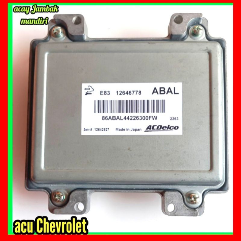 ECU komputernya Chevrolet spin