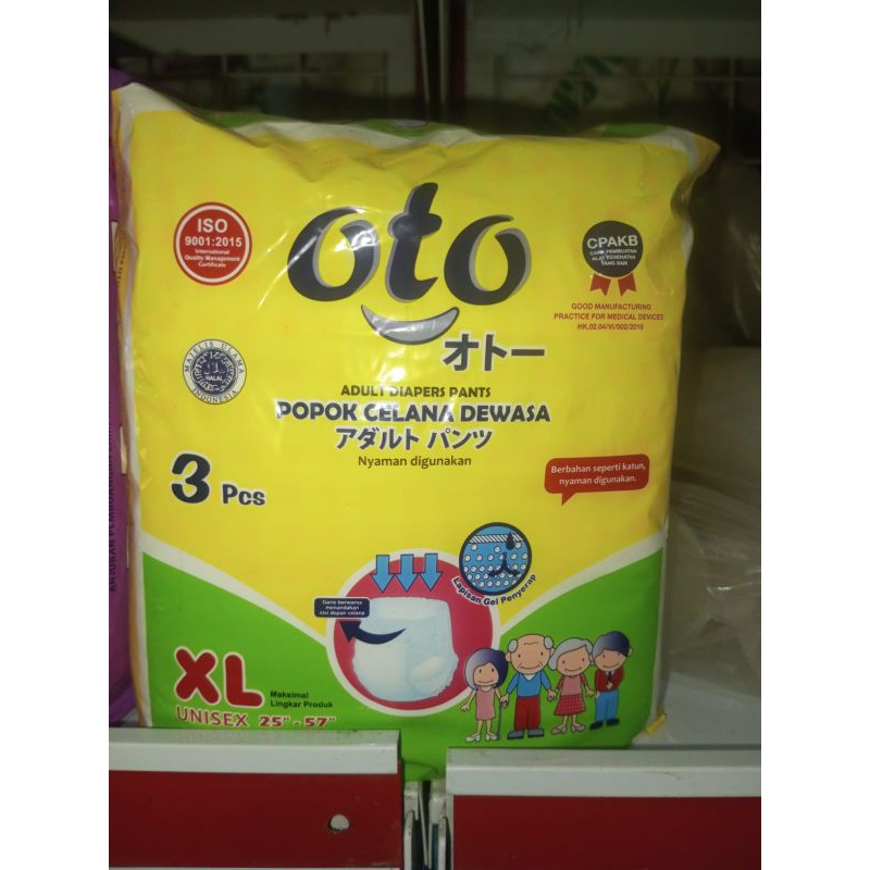 Pampers dewasa pants XL3