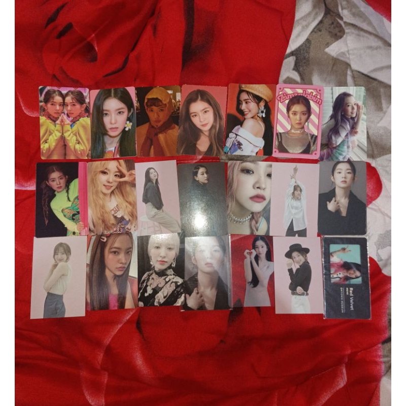 [ON SALE] Album photocard pc official standee photoset ice cream cake icc red velvet Irene Wendy Joy