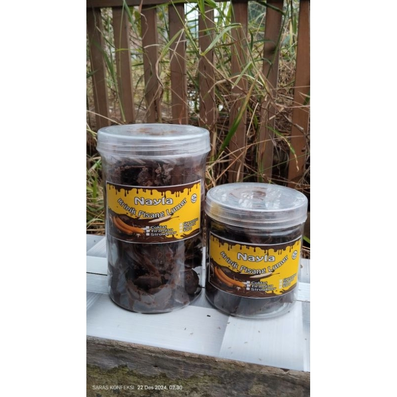 

Naila kripik pisang lumer jumbo 1000 mili 400gram