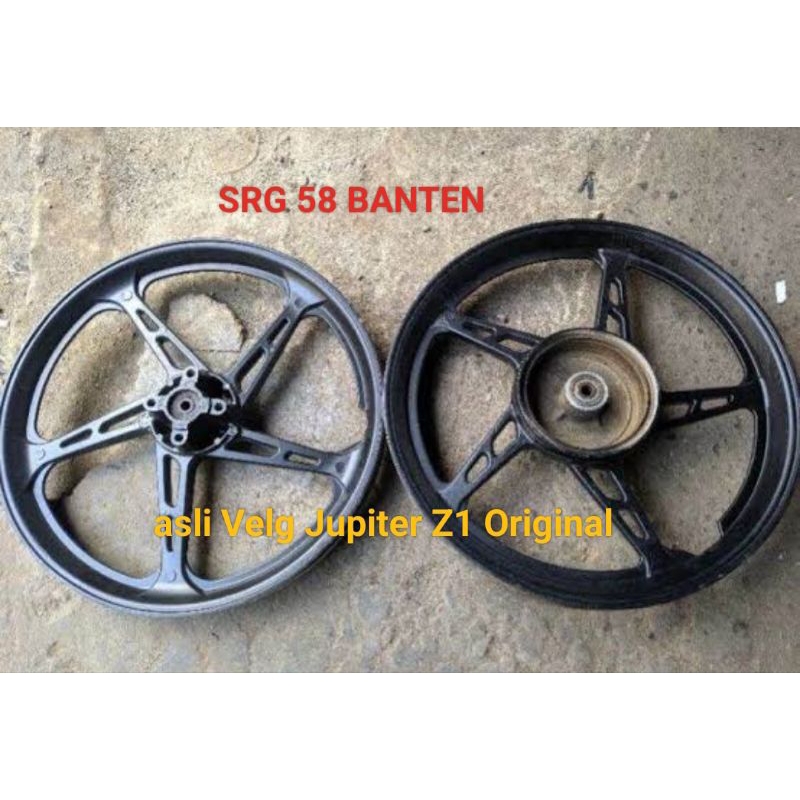 Velg Velek 1set D/B Yamaha Jupiter Z1 Jupiter robot Jupiter z PNP { Second berkualitas}