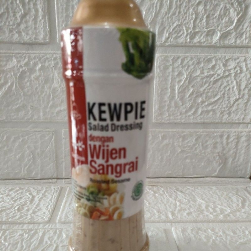 

Kewpie salad dressing dengan wijen sangrai