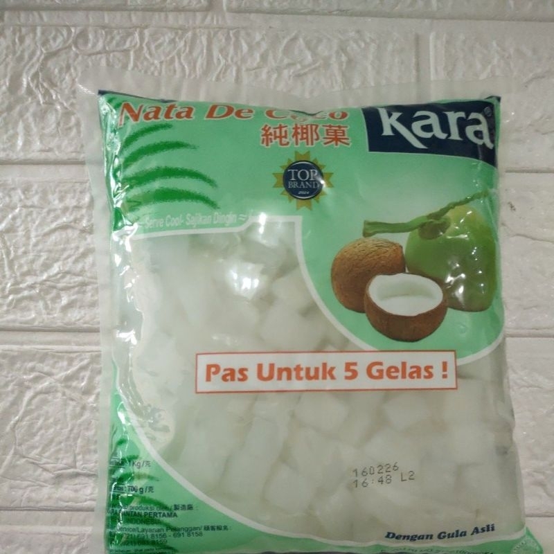 

Nata de coco kemasan 1 kg