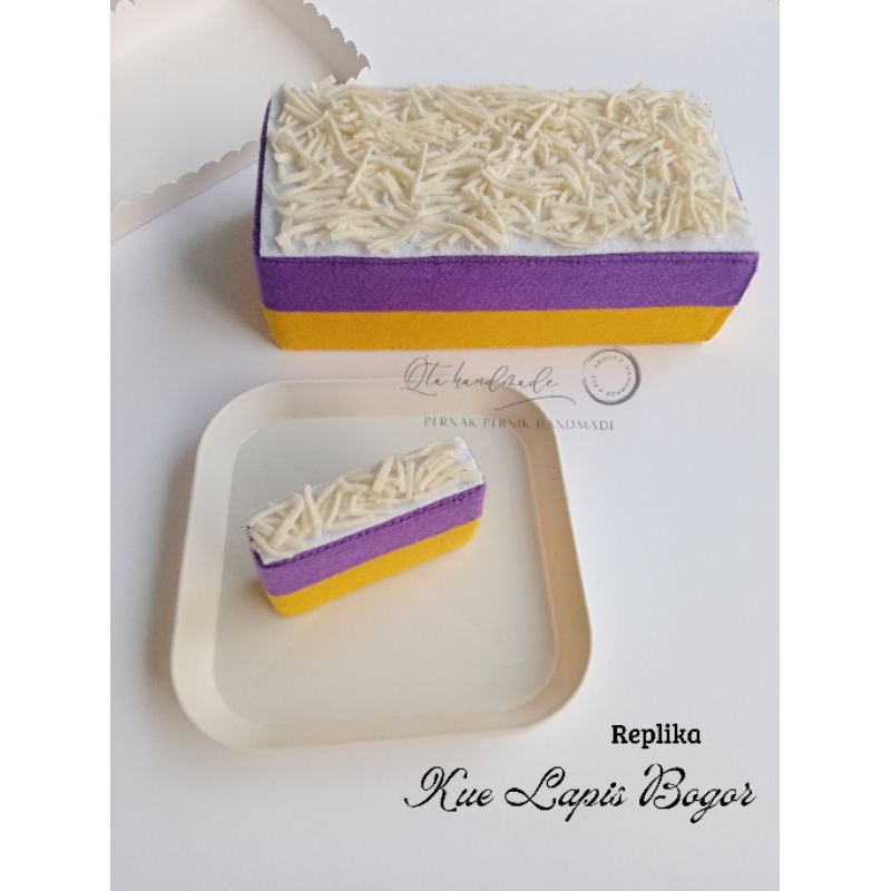 REPLIKA KUE LAPIS BOGOR REPLIKA KUE FLANEL