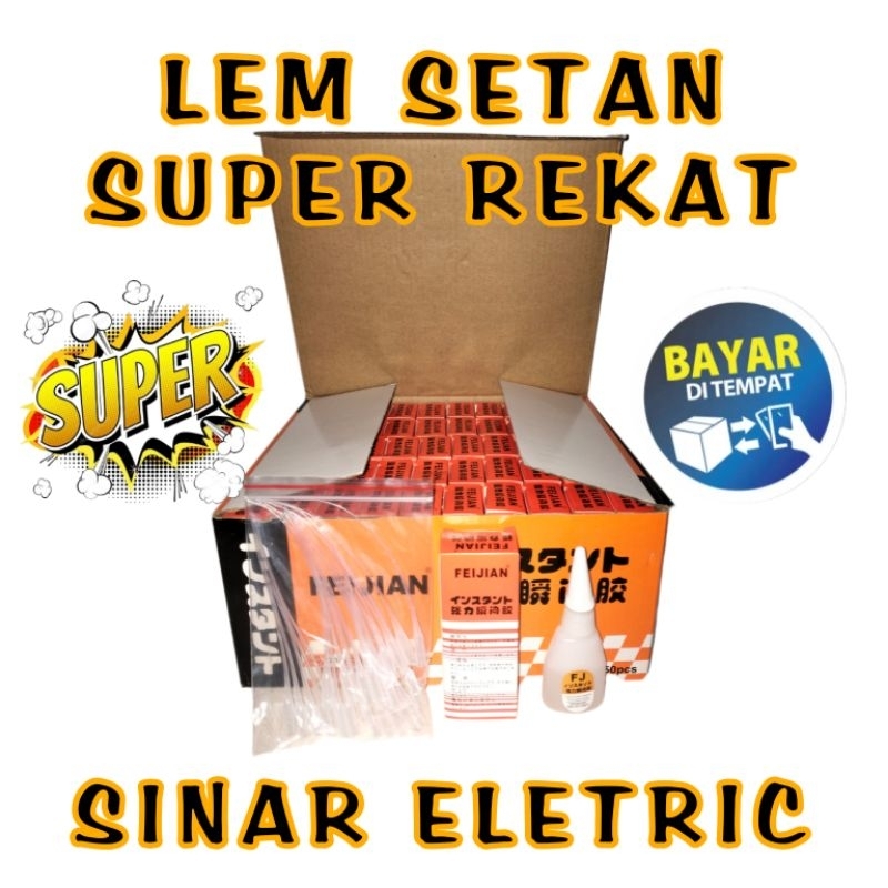 

LEM SETAN FEIJIAN MURAH SUPER REKAT HASIL MULUS (ECERAN)