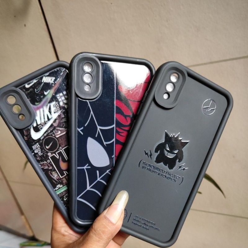 Softcase Casing VIVO Y91C/Y1S Casing Silikon Karakter Mutip Gambar Cewek Bahan ful karet