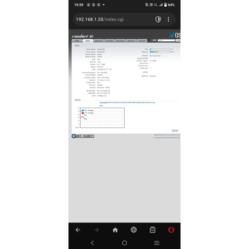 rocket m5 unit poe ubnt