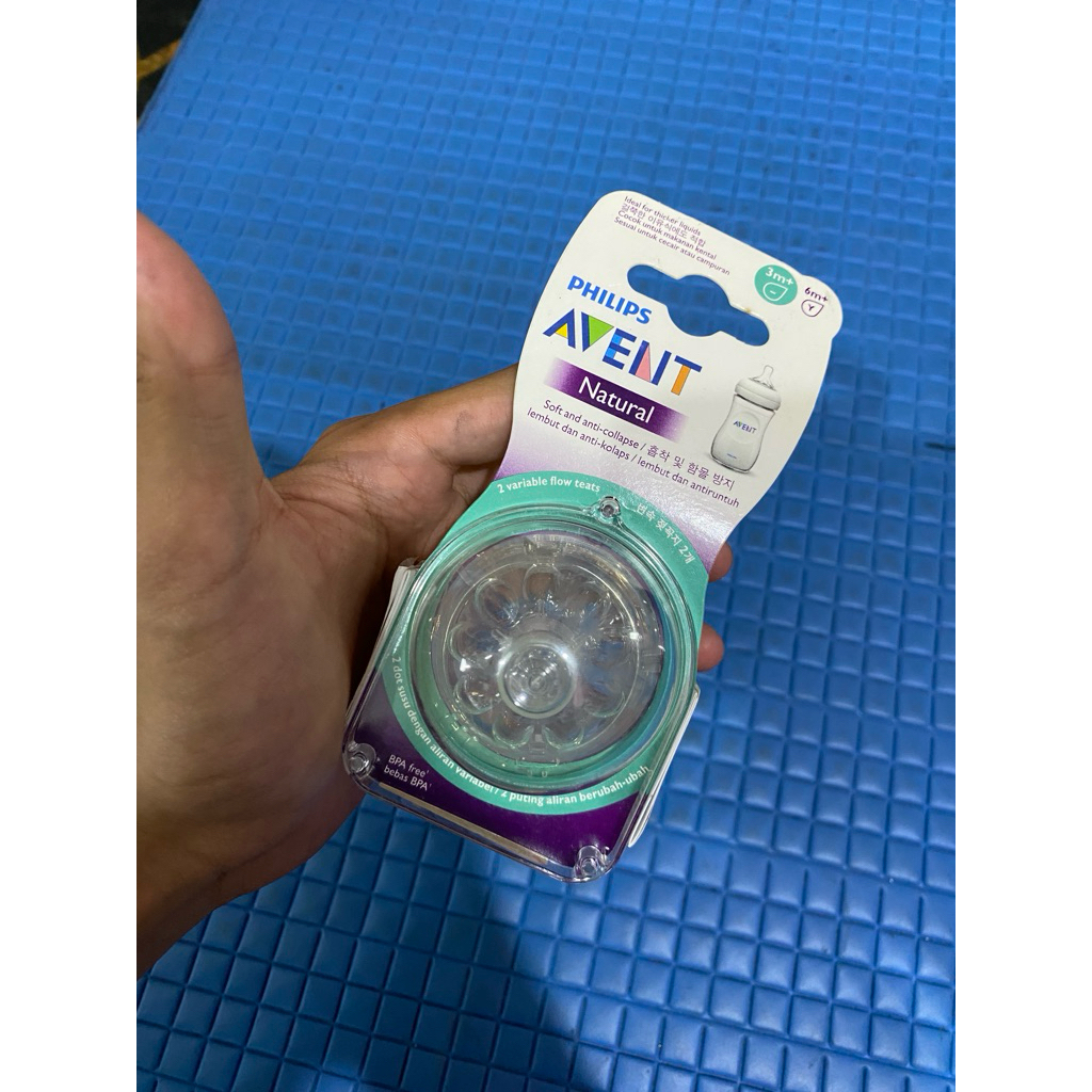 NEW dot bayi silikon ‘avent’ isi 2 6cm TH