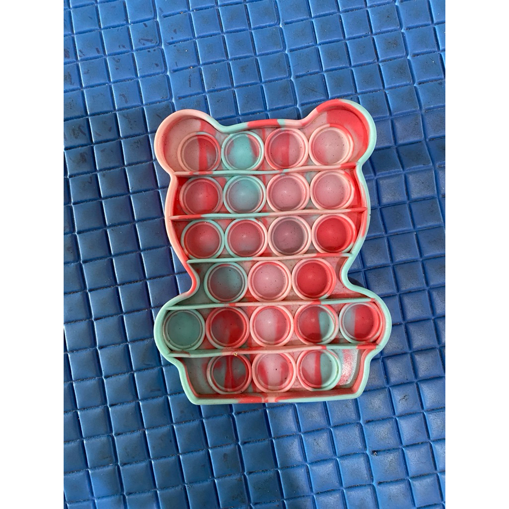Mainan pop it pink 13x10 cm TH