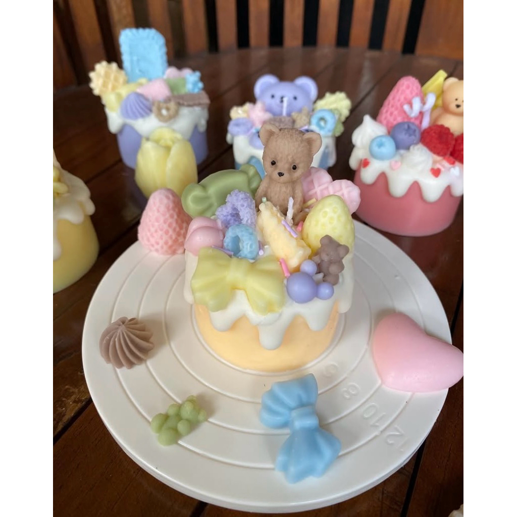 Custom Candle Cake