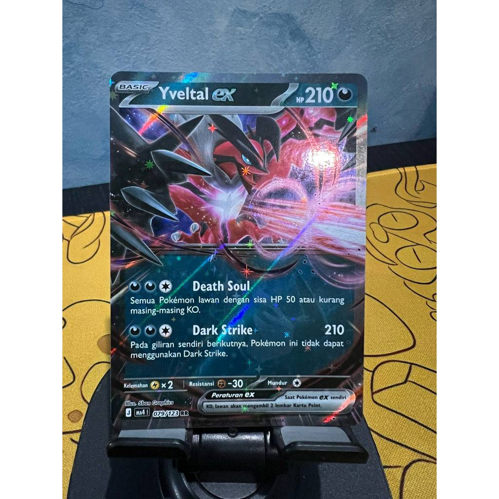 Pokemon Tcg Indonesia Ledakan Peniada Yveltal ex RR