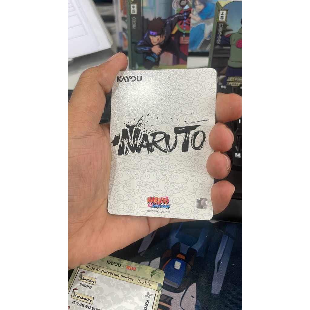 MR RARITY NARUTO KAYOU CARD SEA T2W1